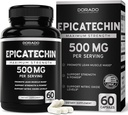 Epicatechin Extract 500mg Per Serving (60 Capsules) Myostatin Inhibitor, Myostatin Blocker for Lean Muscle, Nitric Oxide, Stamina & Endurance – Non GMO, Vegan Supplement & Third Party Tested