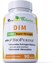 DIM supplement 125mg - DIM Diindolylmethan Plus BioPerine 90- Day levering af DIM til østrogen balance, Hormon Menopause balance, Acne support, hårhud og negle