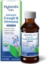 Hyland 's Kids Nighttime Organic Hough Syrup og immunforsvar med Agave, Elderberry og Pomegranate, Sodhes Hough, og støtter Immunitet, 4 Fl. Oz.