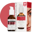 Avancerede klinikker mørk cirkel koffein under øjet Serum til ansigt med Hyaluronic Acid Moisturizer + Peptider Buddy 124; Brightening C-vitamin Serum Hjælper forbedre udseendet af Puffy Eye & Fine Lines, 1.75 Fl Oz