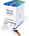 Persona Nutrition Sharp Mind Vitamin Pack til Mental Clarity & Focus (28 Pack) - Inkluderer Ginkgo Biloba, Omega 3 med gurkemeje & Brain Support Blend