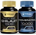 WELLENess LABSRX Resveratrol kapsler med Shilajit Pure Himalayan kapsler