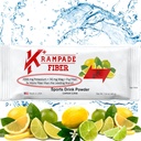 Krampade Fiber 2K høj opløselig Fiber, High Kalium, Magnesium supplement drik pulver mix - 2X mere Fiber Budd124; Reducere kramper Budd124; (Lemon Lime, 19 Servering Bulk Pouch)