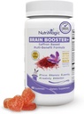 Brain Booster+ 30mg Pure Saffron Extract Gummies & Multivitamin D3, B6, B12, Zinc, Supports Kids Brain Health, Focus, Memory, Attention, Mood Balance, Non-GMO Kids Supplement, 30x Servings