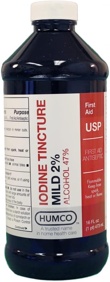 Humco Mild Jod Tinktur USP - 16 oz