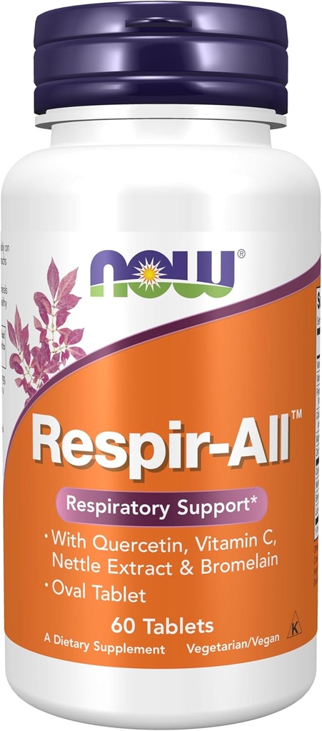 NU Kosttilskud, Respirationsstøtte *, 60 tabletter