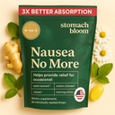 Fast- Active Ingefær til Kvalme Relief 124; Urtemedicin til Graviditet Kvalme og Morgen & Motion Sygdom 124; Ginger, Lemon, Spearmint & B6. 28 Individuelt Sealed Drops.