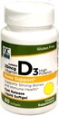Kvalitetsvalg høj potens Vitamin D3 Knoglestøtte og immunforsvar, Let at Swollow Softgel Vitamin Supplement 60 Count Flaske