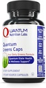 Quantum Nutrition Labs Grønne Kapsler - Super Green Kapsler, Grønne Kosttilskud, Superfood Blend for Wellness, Organic Veggie Pills med Kale, Leafy Green, Alfalfa - 150 Vegetariske Kapsler