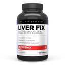Myogenix lever Fix - Professionel lever & organ Detox Formel - Forbedrer fordøjelsen - Understøtter fedt Metabolisme - Easy- to- Swallow - Kosttilskud (120 kapsler)
