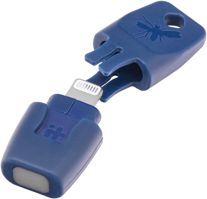varme det - Smartphone- drevet Insect Bite Healer - Kemisk-fri lindring fra klø og smerte bare med koncentreret varme - til iPhone 6 s til 14 (Lightning)