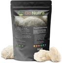 Go Nutra - Lions Mane Powder, Potent 10: 1 Lions Mane Mushroom Powder med 30% Polysaccharides, Pure Lions Mane Extract for Tea, Juice, Water, and More, Non- GMO, Vegan, 4 oz