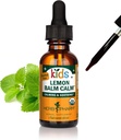 Herb Pharm Kids Certified- Organic Alcohol- Free Lemon Balm Calm Liquid Extract, 1 Ounce (GLKLEMON01)