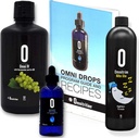 Omni Drop Program Bundle af 3 produkter - den "Få startet pakke" omfatter Omni Drops Diet Drops med vitamin B12 - 4 Ounce flaske med Program Guide, Omni IV med Glucosamin, OmniTrim Nite Lite