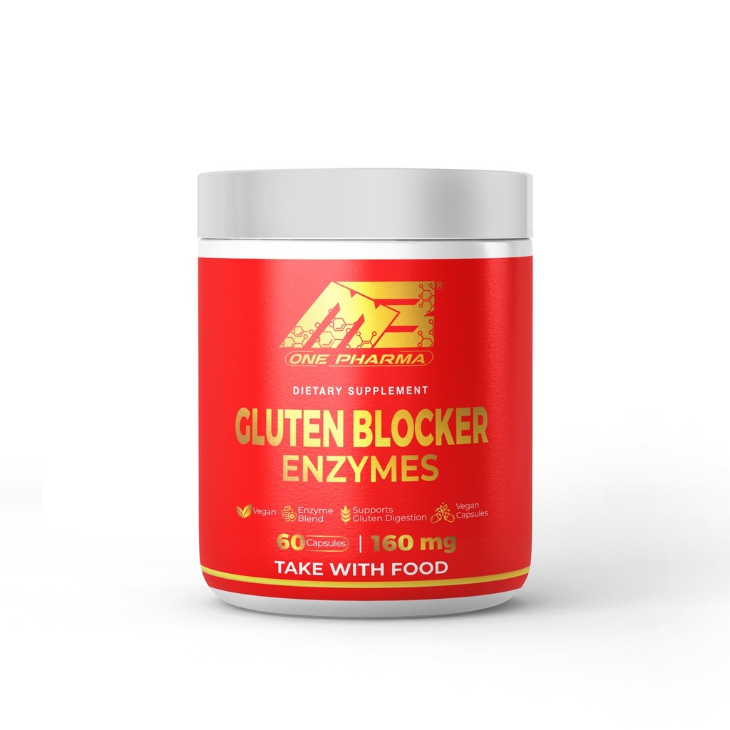Fordøjelsesmiddel Multi Enzyme Ultra Blend Support - Gluten fordøjelsesmiddel, supplement til Gut Health Support, Nutrient Absorption (60 dages forsyning) for fordøjelsessygdomme, Vegetar