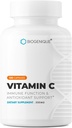 C-vitamin - Naturlig Ascorbic Acid C-vitamin supplement til immunforsvar - Farmaceutisk Grade C-vitamin 500 mg - 100 kapsler - Naturlige immunboostere til voksne - Vegan, Made in Canada