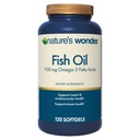 Nature 's Wonder Fish Oil 1100mg Omega-3 Fish Oil Supplements for Women and Men, EPA & DHA for Sunde Joints, Heart, immunsystem, 120 Day Supply of Softgels