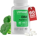 DIM supplement til kvinder - 455 mg, 60 Kapsler; 124; Blend of Broccoli Extract og Bioperine for maximized Bioavailability • 124; Designet til at assistere med østrogen forordning • 124; Acne støtte til mænd og kvinder