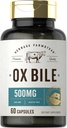 Carlyle Ox Bile Supplement 500 mg