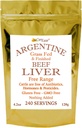 CurEase Beef Lever Powder - Argentine Græs Fed & Færdig - Ikke defatteret - 4.2 oz 240 Servere