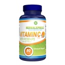 Herbalxpress C 500 mg med Rose HIPS, Ascorbic Acid & Citrus Bioflavonoider 50 tabletter (1 tub) - Den kraftfulde duo: - En supplerende tilgang til at øge dit immunsystem.