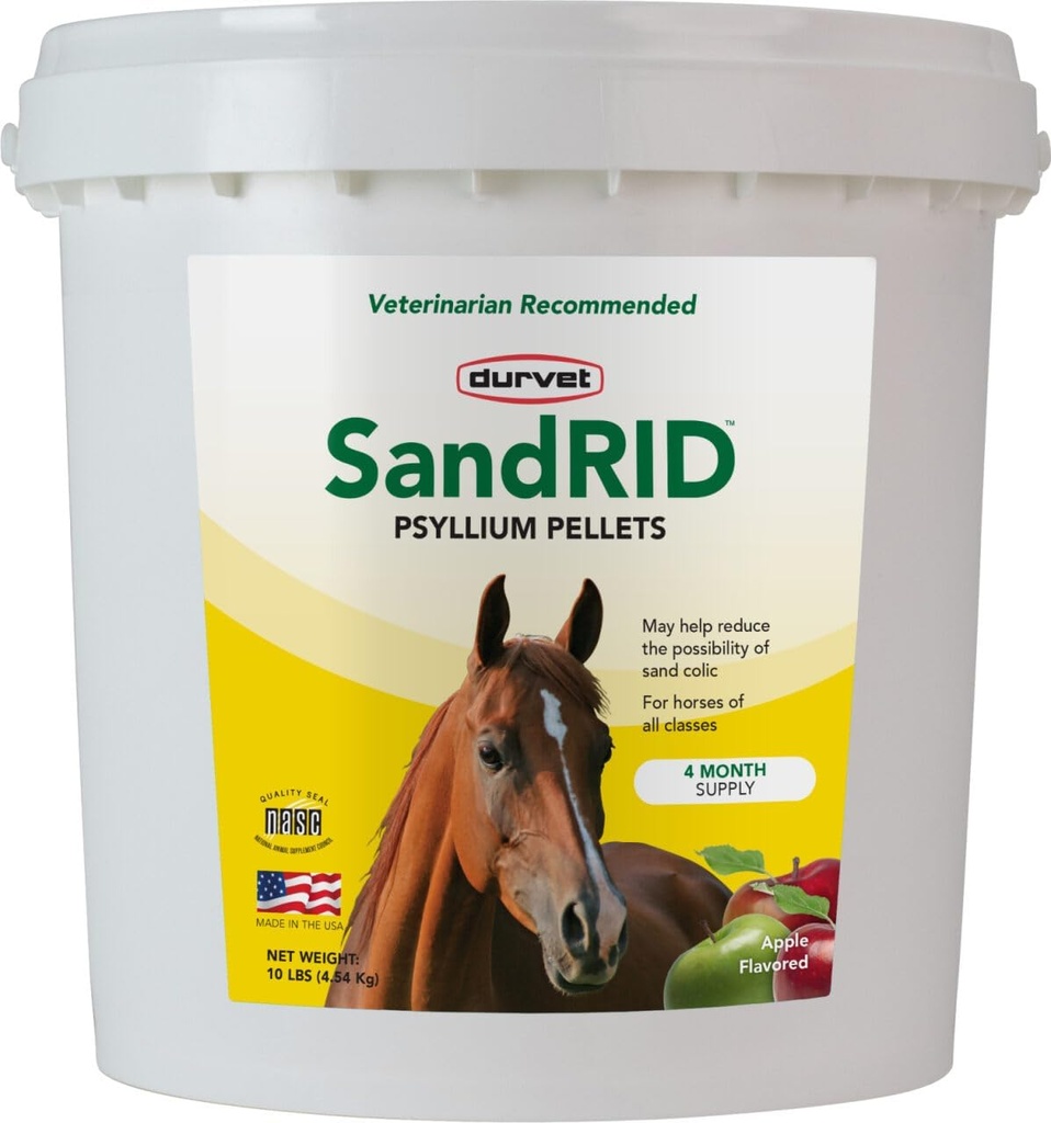 Durvet 01- 0721 Sandrid Psyllium Pellets