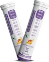 Melatonin Effervescent tabletter (Sweet Mango, 30 Greve) - opløselige Melatonin kapsler w / L- Theanin, kamille, & mere - Søvnstøtte supplement til voksne - Vegan, ikke GMO Melatonin supplement