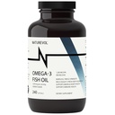 Triple Strength Omega 3 Fish Oil 4200mg - Burplesess Mead124; Over 2200mg Omega 3 Fedtsyrer Mead124; 1200mg EPA + 900mg DHA Mead124; Bedste Væsentlige Fedtsyrer Mead124; Wild Fanget / Deep Sea Fish, Lemon Flavored - 240 Softgels