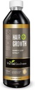 Hårvækst Plus 12oz - Bambus hår Produkt med kollagen, Keratin og vitaminer til kvinder og mænd - Sunde hår, hud og negle - 1 flaske