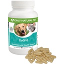 Kun naturlige kæledyr CoQ10 kapsler til hunde & katte - Coenzym Q10 Ubiquinone supplement - Hjælper med at vedligeholde vitalitet, energi & generelt velvære - 90 Greve