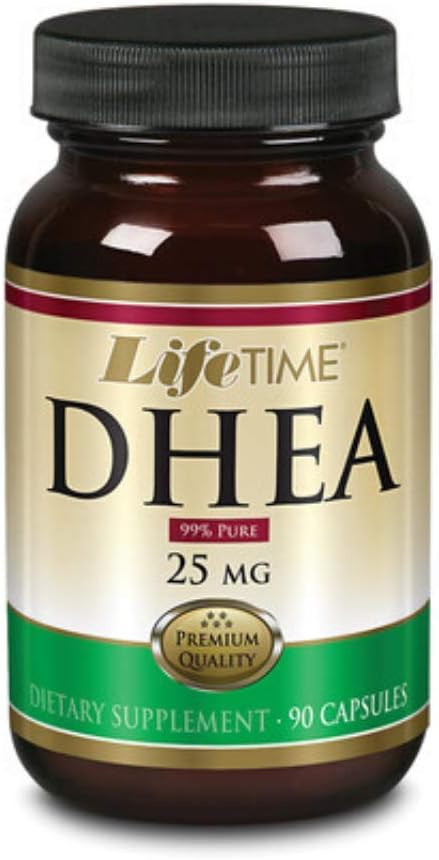 LIFETIME DHEA, Capsule (Btl- Glass) 25mg