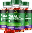 LIVORKA (3 Pack) VirilPlex XL Gummies, 180 Gummies til 3 Måneder