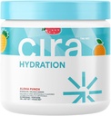 Cira hydrering pulver (45 Servere) - Elektrolyte drikke mix med Himalayan salt til dehydrering Relief og inddrivelse - Frugt Punch