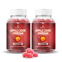 BeLive Apple Cider Vineddike Sukker Gratis Gummies - Great for fordøjelse og sund kost - Gluten Free, Ingen Glucose Syrup, ACV Gummies Alternativ til kapsler og drikke (120 Ct) - 2 Pack