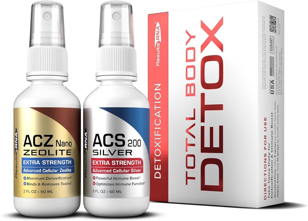 ACS 200 Extra Strength Kolloid Sølv en ACZ Nano Avanceret cellular Zeolite Extra Strength