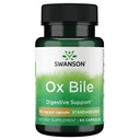 Swanson Ox Bile - Standard 90 mg 60 Caps (1 pakke)