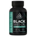 Halal Natural Black Seed Oil Capsules 1000mg Cold Pressed, Vegan, Non- GMO Nigella Sativa Capsules, Gluten Free Pills