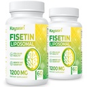 Fiskein 1200mg Liposomal Fiskein Kognitiv støtte Ikke- GMO 120 Kapsler