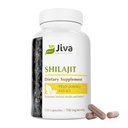 Jiva Botanicals Premium Shilajit Supplement 700 mg - Shilajit Capsules Extract with Minerals, Fulvic / Humanic Acid for Immunsupport & Nomal fordøjelsessygdom - 120 Vegansk Capsule (pakning med 1)