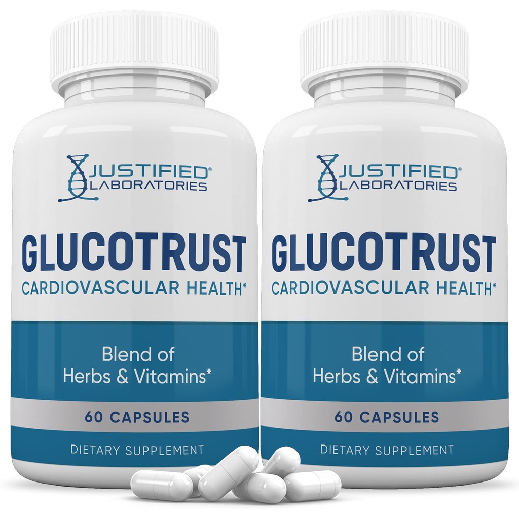 Godkendte laboratorier (2 Pack Glucotrust Advanced Formel Supplement Pills 120 Kapsler