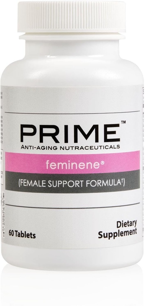 Feminene kvindelige støtte, hjælper med at reducere Hot Flashs & Night Sweats forbundet med Menopause, Hjælper Stabilize Mood Mead124; Prime af Market America (30 Servere)
