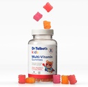 Dr. Talbot 's Kids Multi- Vitamin Gummies - Vitamin A, C, B-12, Zink Immunitet og vækst støtte til børn - 60 Gummies - 2 + År - Jordbær, Kirsebær, og Orange Flavors