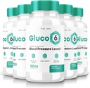 Rize Labs (pakke med 5) Gluco 6 Supplement kapsler, 570mg blodtrykspiller, Official Advanced Formel for Optimal Health, All- Natural Gluco Six Pastillas (300 kapsler)