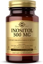 Solgar Inositol 500 mg - 100 Vegetabilske kapsler - Understøtter Cellular Function & Brain Health - Vegan, Gluten Free, Dairy Free, Kosher - 100 Servere
