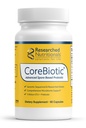 Forskede næringsmidler Gut Health Kosttilskud med Prebiotika & Probiotika til kvinder & mænd - CoreBiotic - 3 Sporebaserede Probiotiske Strops + Organic Prebiotic Fiber - Shelf- Stable (60 kapsler)
