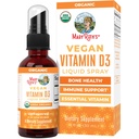 MaryRuth Organics Vitamin D USDA Økologisk Mezzogiorno 124; VIT D3 Flydende Mezzogiorno 124; Sugar Free Mezzogiorno 124; Flydende VIT D Spray immunforsvar Support til voksne & Kids Mezzogiorno 124; Knoglesundhed Mezzogiorno 124; Gluten Free Mezzogiorno 124; Non- GMO Mezzogiorno 124; 30 Servering