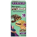 FITCRUNCH Protein Bars, Snack Size Variety Pack, Gluten Free (18 Barer, Mint Chocolate Chip & Peanut Butter Jelly)