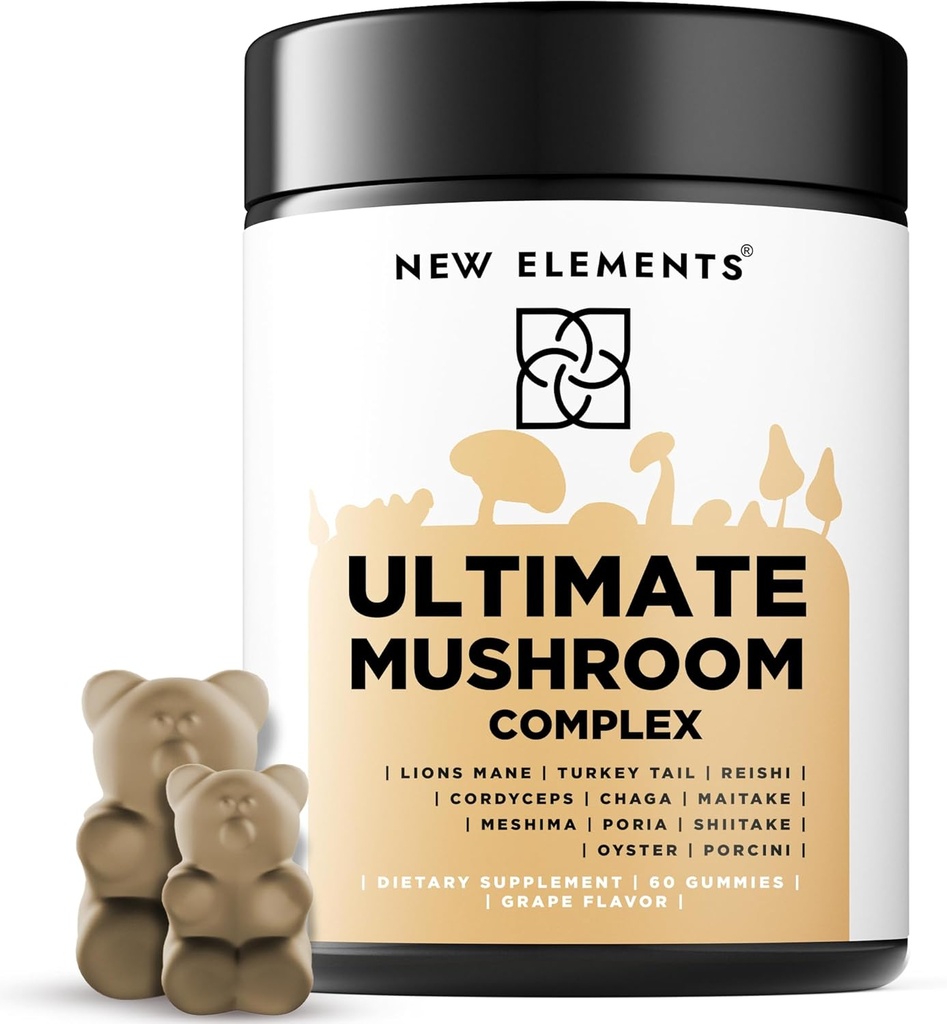 Mushroom Superstars - Mushroom Supplement Gummies I 124; Lions Mane I 124; Tyrkiet Tail I 124; Reishi I 124; Cordyceps I 124; Chaga I 124; Maitake I 124; Meshima I 124; Poria I 124; Shitake I 124; Oyster I 124; Porcini I 124; Vegan I 124; Non- GMO I 124; Gluten- Free