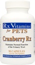Rx Vitaminer Cranberry piller til hunde - Kat Urinary Tract Medicine Support - UTI Behandling af kæledyr - Hund & Kat Urinary Relief Aid - 90 Cap.