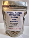 Moringa Oleifera Malunggay Seed Powder Capsules - Non GMO - All Natural Herbal Supplement (100)